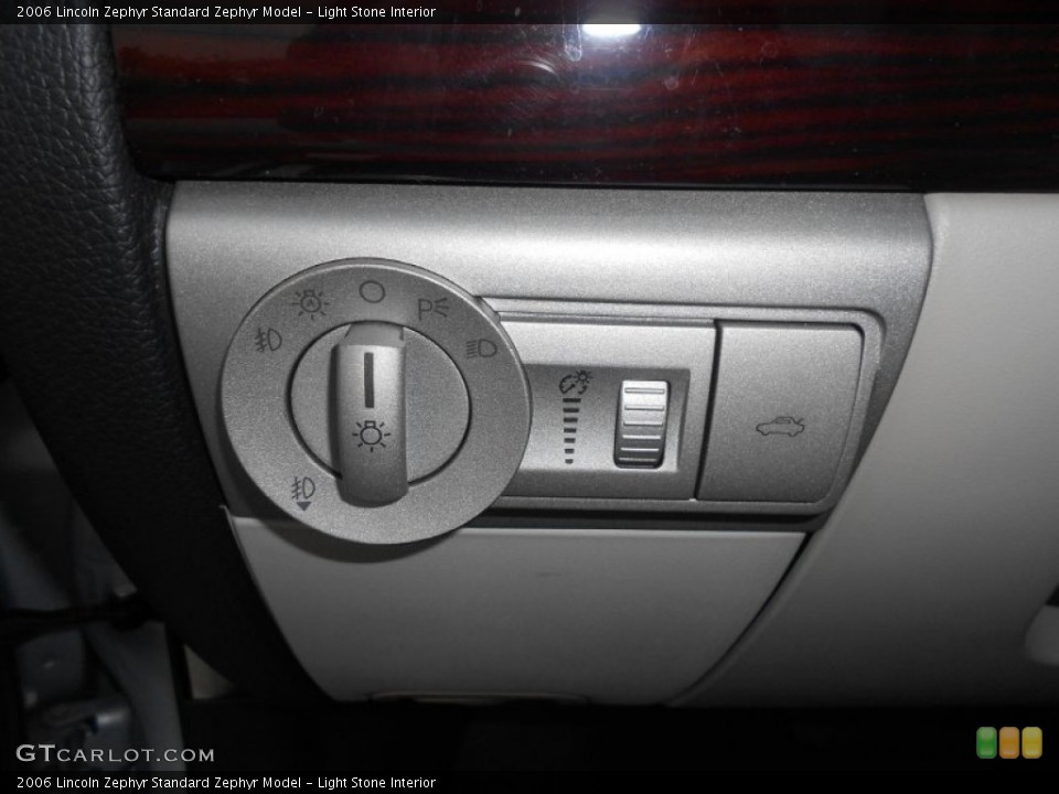 Light Stone Interior Controls for the 2006 Lincoln Zephyr  #70044374