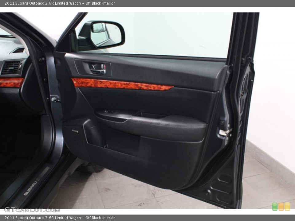 Off Black Interior Door Panel for the 2011 Subaru Outback 3.6R Limited Wagon #70048256