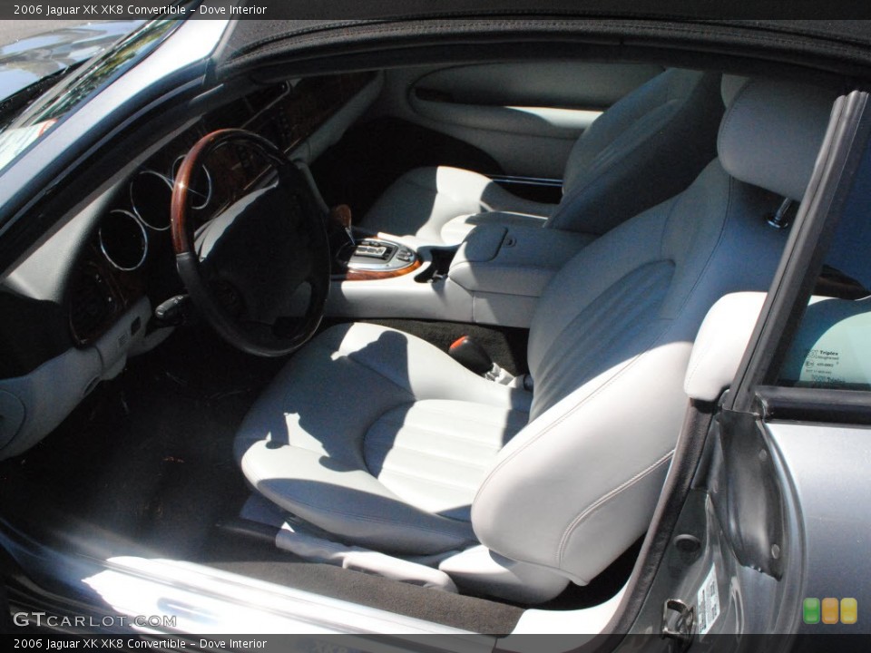 Dove Interior Front Seat for the 2006 Jaguar XK XK8 Convertible #70049370