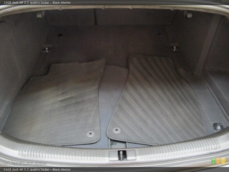 Black Interior Trunk for the 2008 Audi A6 3.2 quattro Sedan #70049376