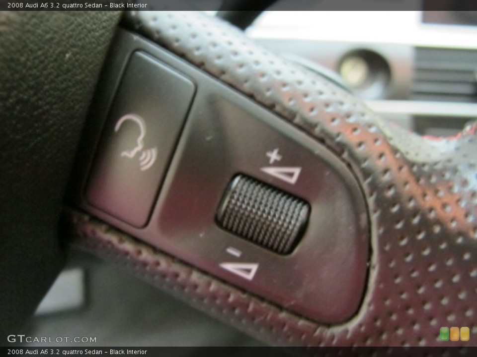 Black Interior Controls for the 2008 Audi A6 3.2 quattro Sedan #70049692