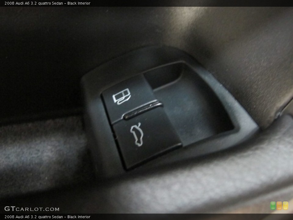 Black Interior Controls for the 2008 Audi A6 3.2 quattro Sedan #70049757