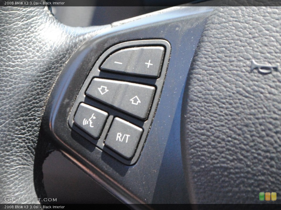 Black Interior Controls for the 2008 BMW X3 3.0si #70050408