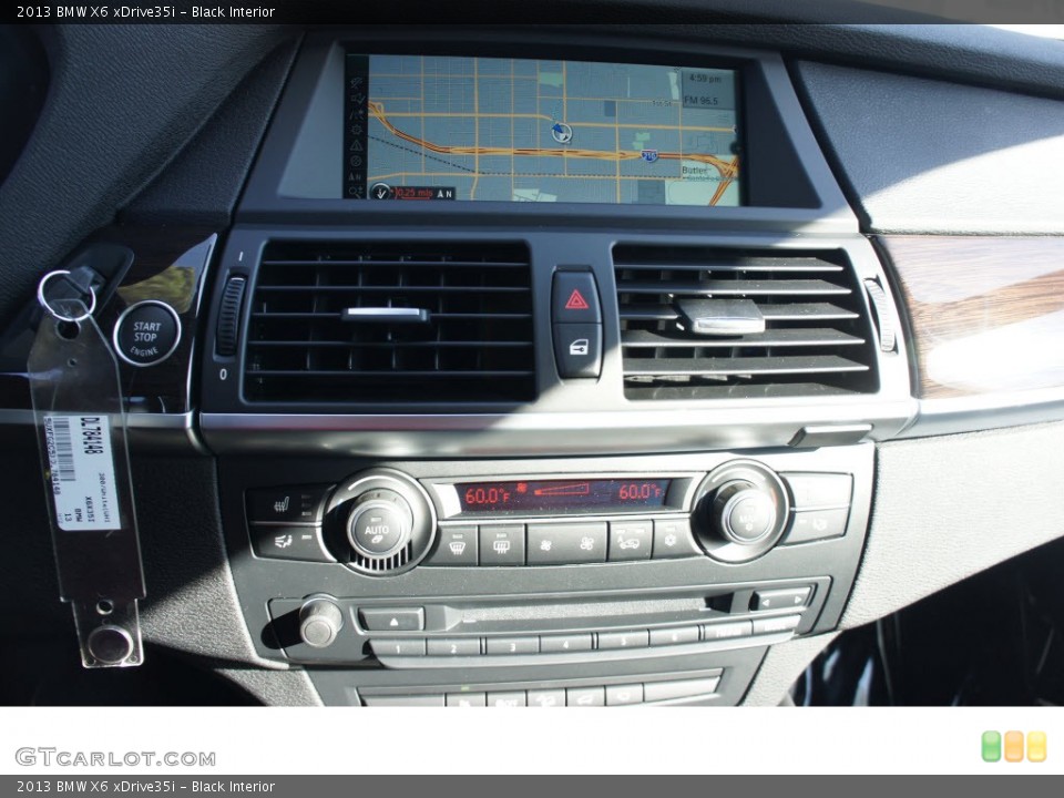 Black Interior Controls for the 2013 BMW X6 xDrive35i #70051555