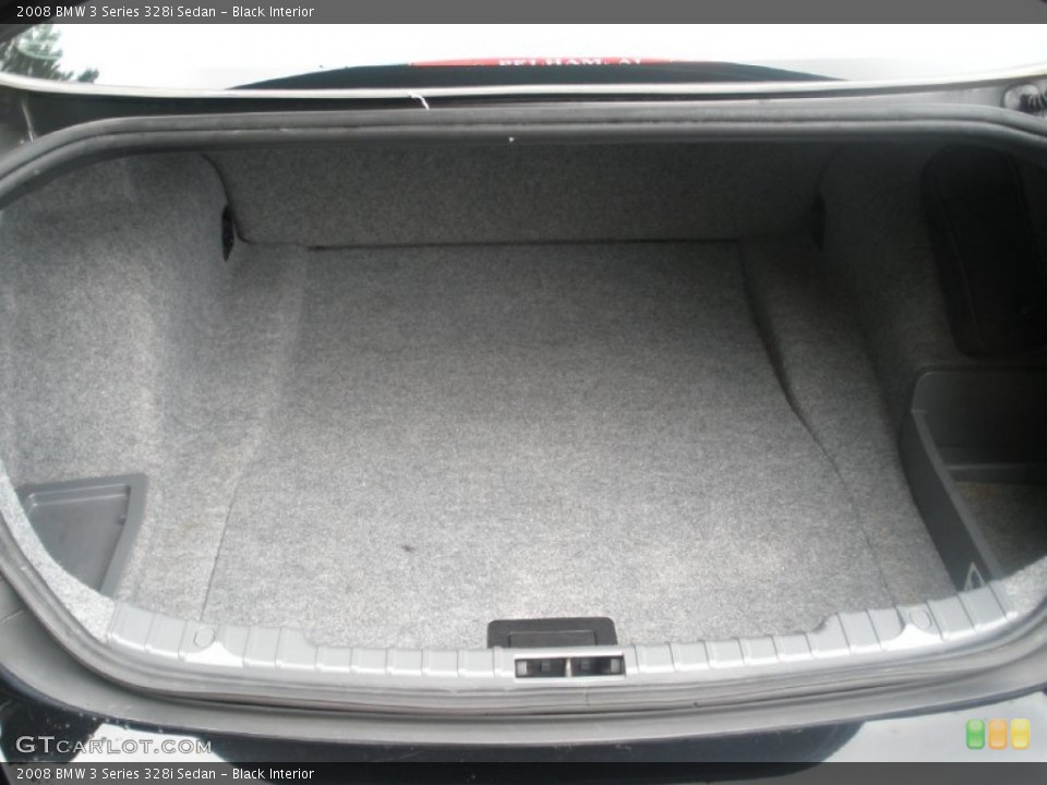 Black Interior Trunk for the 2008 BMW 3 Series 328i Sedan #70051843
