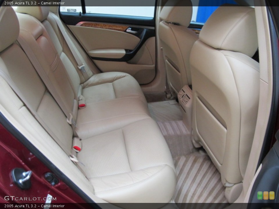 Camel Interior Rear Seat for the 2005 Acura TL 3.2 #70053946