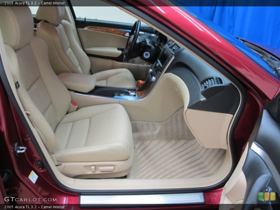 Camel Interior Front Seat for the 2005 Acura TL 3.2 #70053970