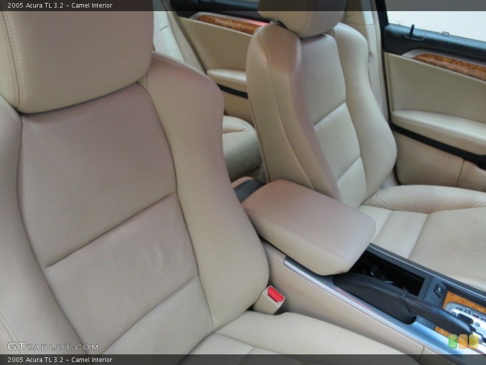 Camel Interior Front Seat for the 2005 Acura TL 3.2 #70053983