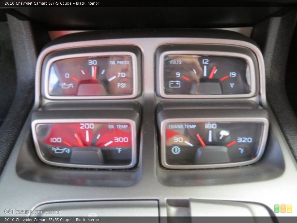 Black Interior Gauges for the 2010 Chevrolet Camaro SS/RS Coupe #70057441