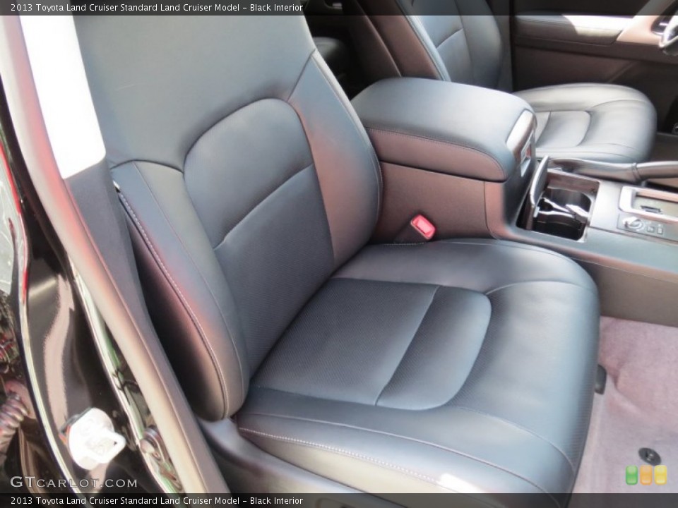 Black Interior Front Seat for the 2013 Toyota Land Cruiser  #70059475