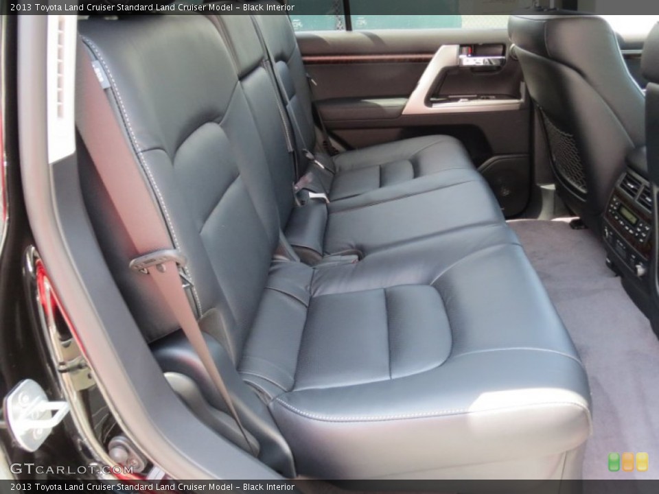 Black Interior Rear Seat for the 2013 Toyota Land Cruiser  #70059490