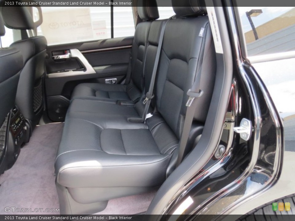 Black Interior Rear Seat for the 2013 Toyota Land Cruiser  #70059539