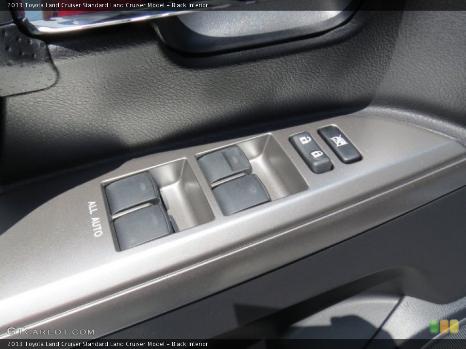 Black Interior Controls for the 2013 Toyota Land Cruiser  #70059563