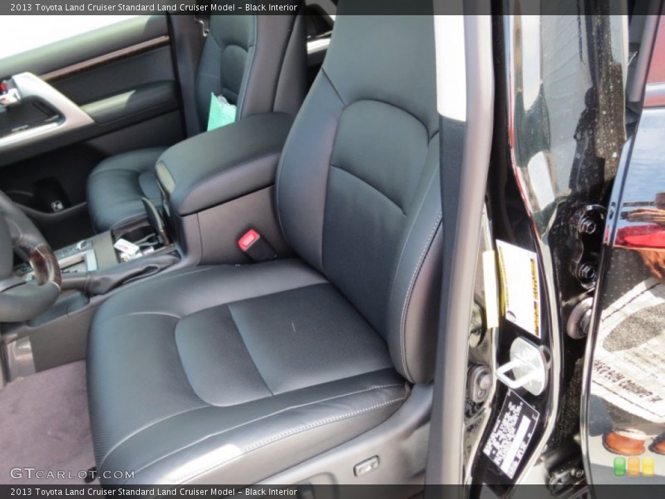 Black Interior Front Seat for the 2013 Toyota Land Cruiser  #70059575