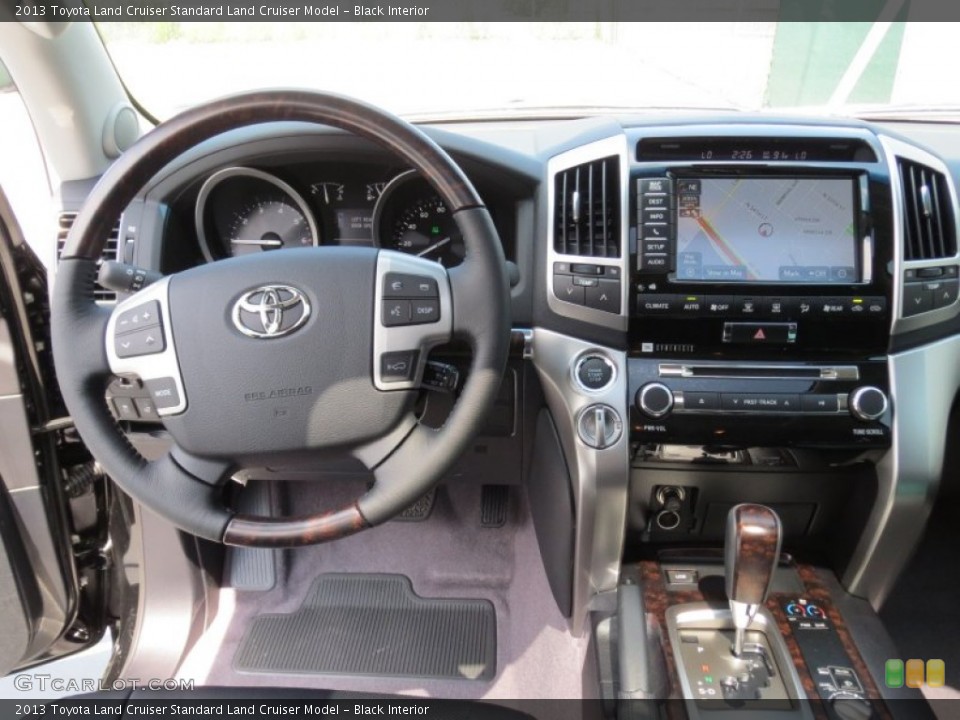 Black Interior Dashboard for the 2013 Toyota Land Cruiser  #70059608