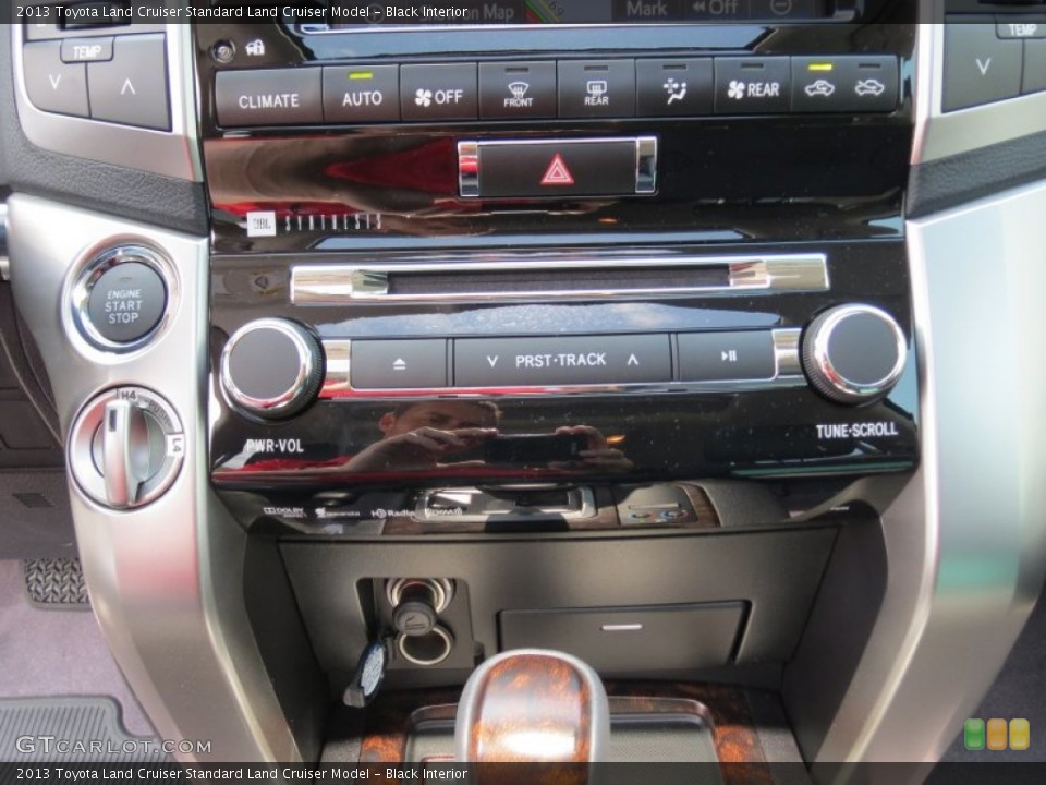 Black Interior Controls for the 2013 Toyota Land Cruiser  #70059642
