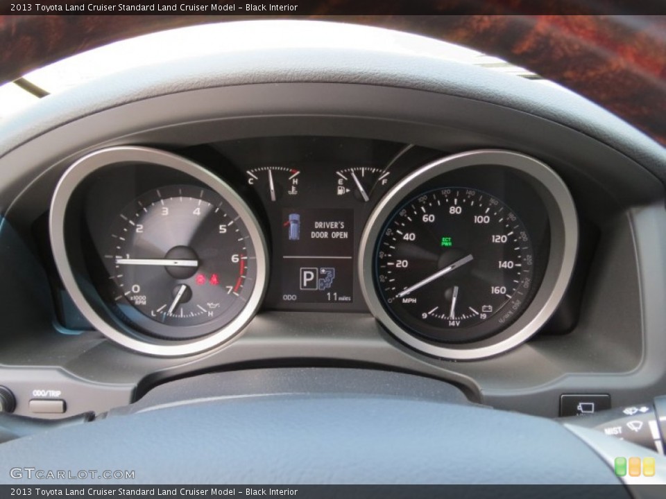 Black Interior Gauges for the 2013 Toyota Land Cruiser  #70059725