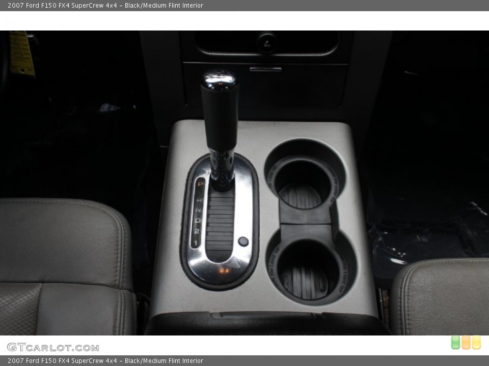 Black/Medium Flint Interior Transmission for the 2007 Ford F150 FX4 SuperCrew 4x4 #70066954