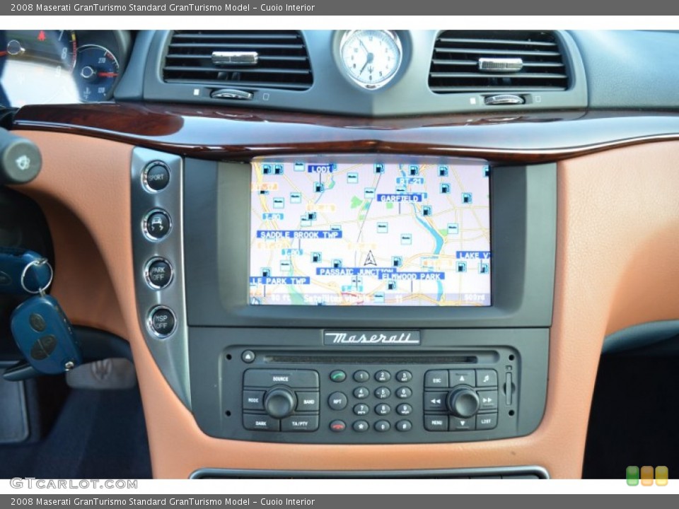 Cuoio Interior Navigation for the 2008 Maserati GranTurismo  #70071826