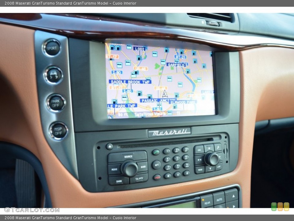 Cuoio Interior Controls for the 2008 Maserati GranTurismo  #70071850