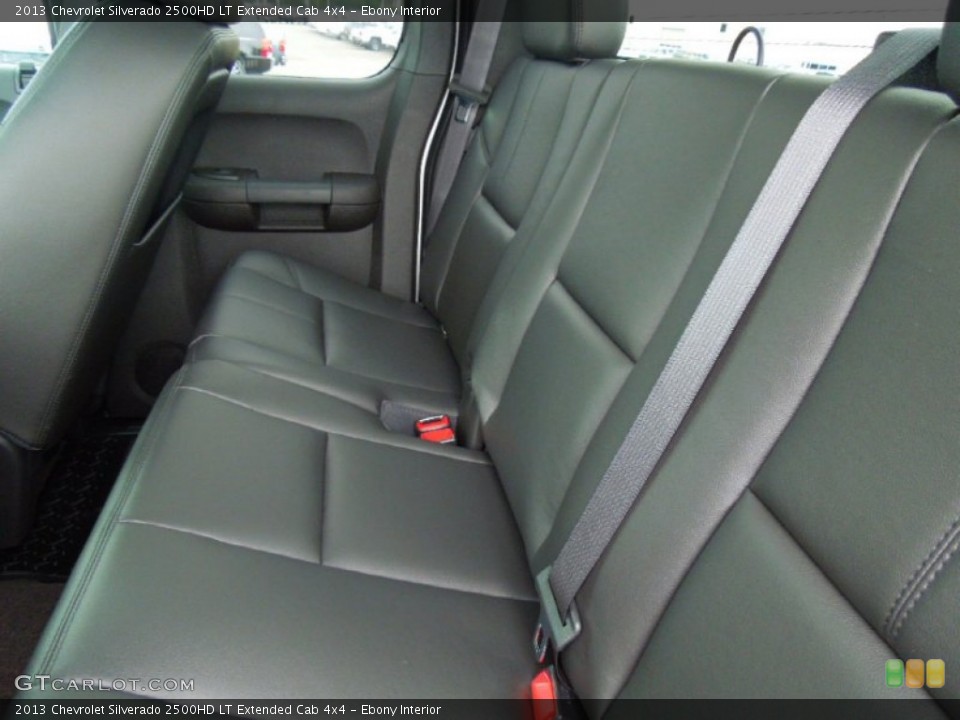 Ebony Interior Rear Seat for the 2013 Chevrolet Silverado 2500HD LT Extended Cab 4x4 #70072124