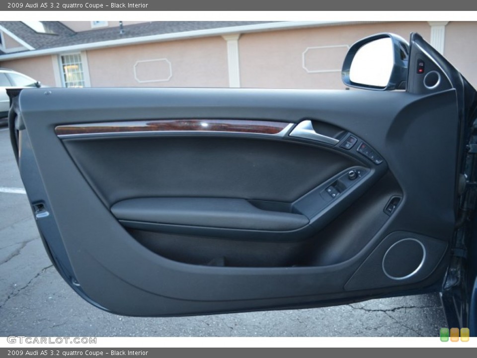 Black Interior Door Panel for the 2009 Audi A5 3.2 quattro Coupe #70072242