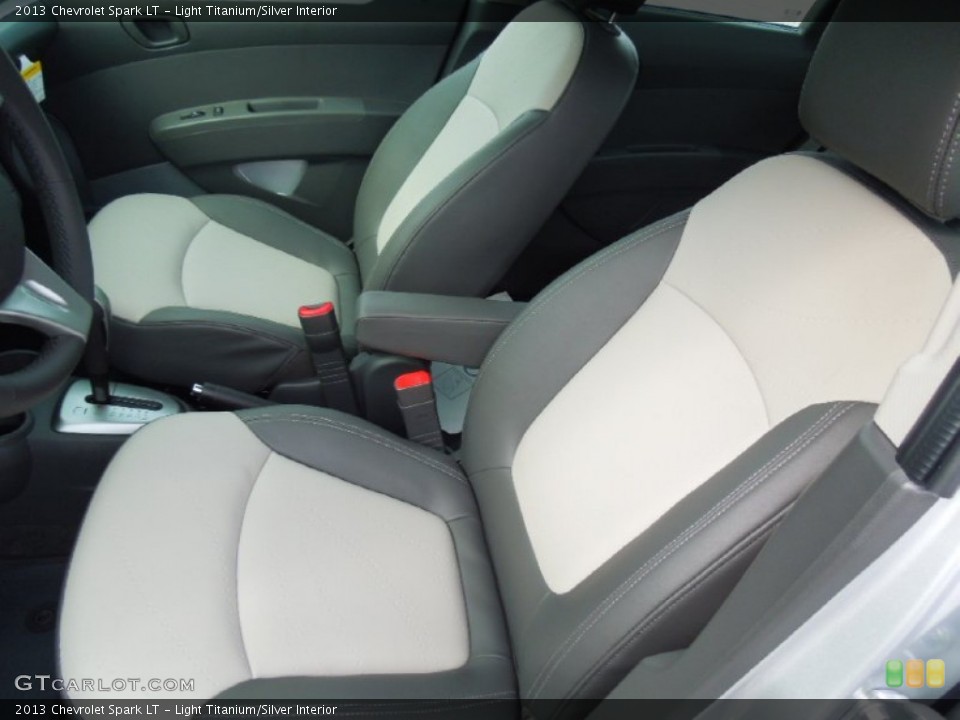Light Titanium/Silver Interior Front Seat for the 2013 Chevrolet Spark LT #70072690