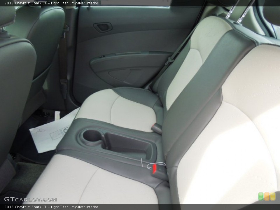 Light Titanium/Silver Interior Rear Seat for the 2013 Chevrolet Spark LT #70072765