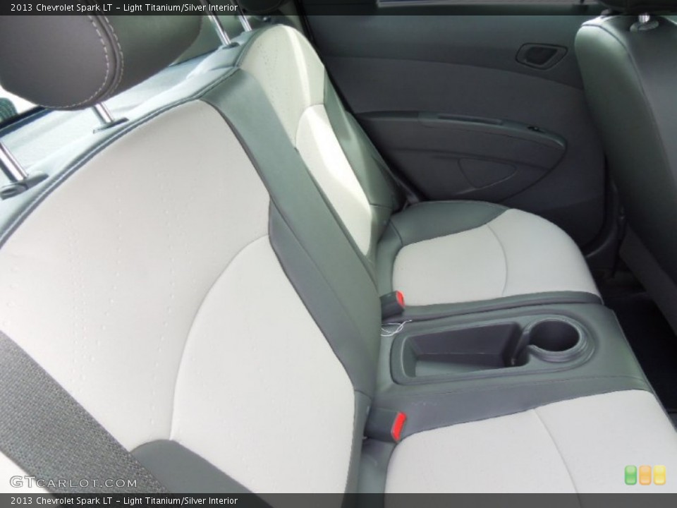 Light Titanium/Silver Interior Rear Seat for the 2013 Chevrolet Spark LT #70072816