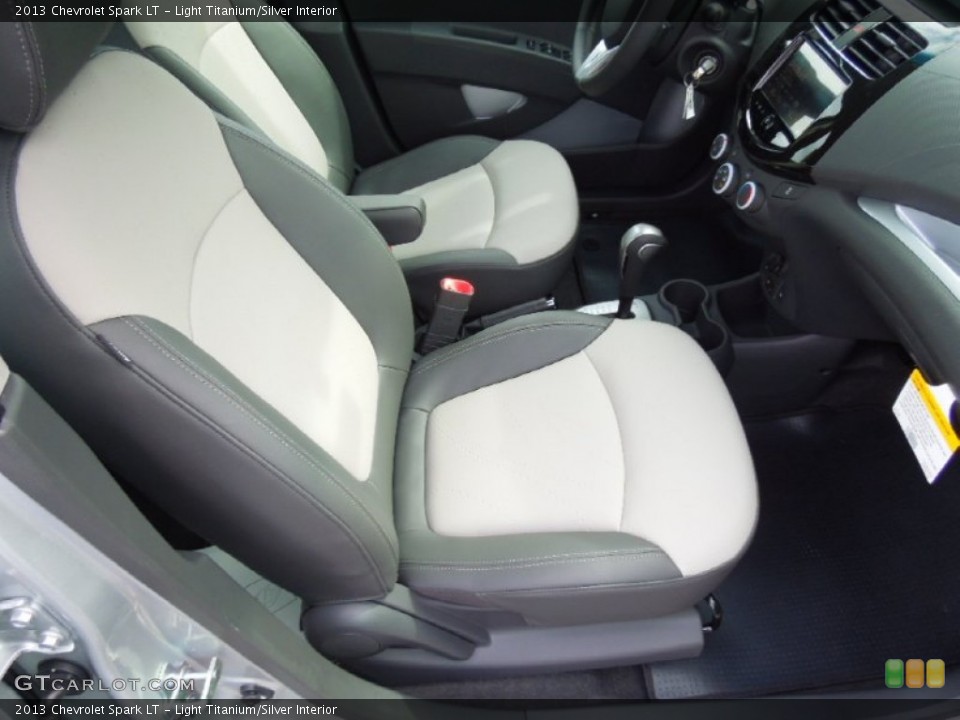 Light Titanium/Silver Interior Front Seat for the 2013 Chevrolet Spark LT #70072828