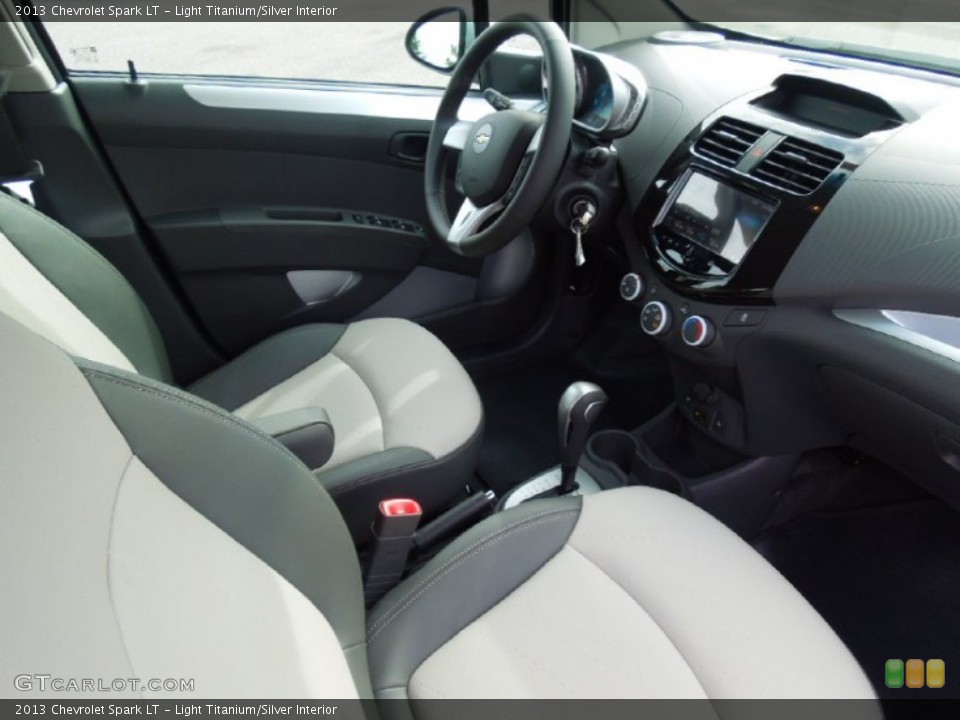 Light Titanium/Silver Interior Photo for the 2013 Chevrolet Spark LT #70072838