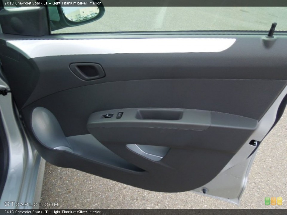 Light Titanium/Silver Interior Door Panel for the 2013 Chevrolet Spark LT #70072850