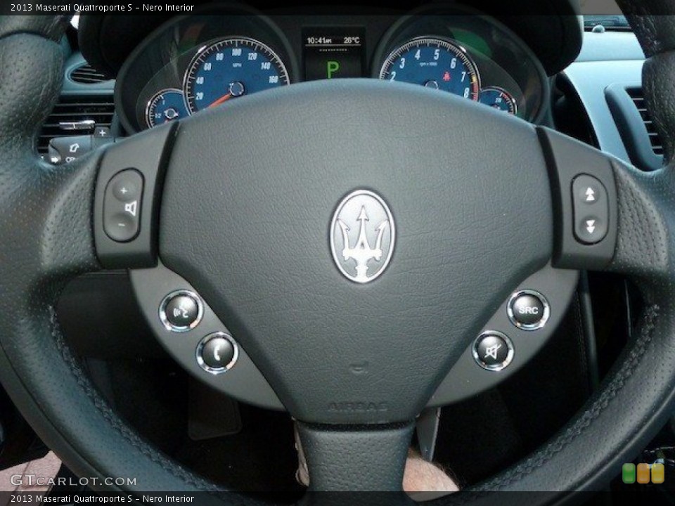 Nero Interior Steering Wheel for the 2013 Maserati Quattroporte S #70073234