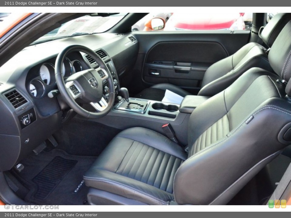 Dark Slate Gray Interior Photo for the 2011 Dodge Challenger SE #70073264