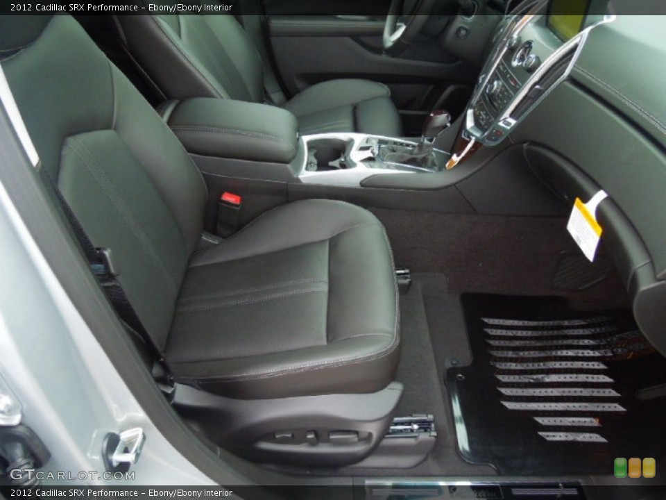 Ebony/Ebony Interior Front Seat for the 2012 Cadillac SRX Performance #70073666