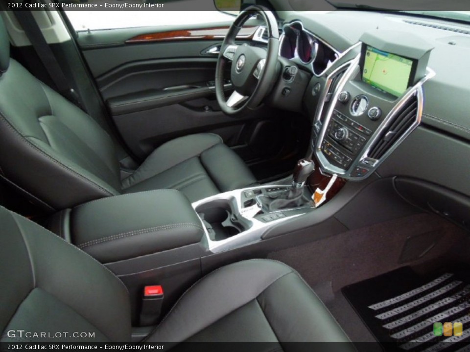 Ebony/Ebony Interior Photo for the 2012 Cadillac SRX Performance #70073675