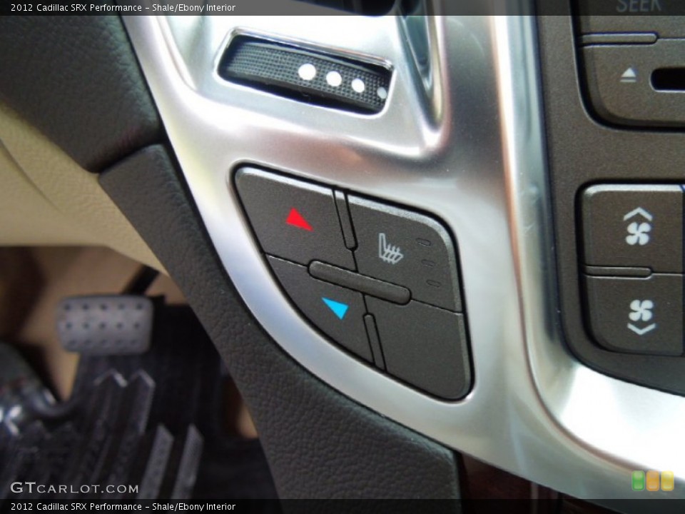 Shale/Ebony Interior Controls for the 2012 Cadillac SRX Performance #70074218