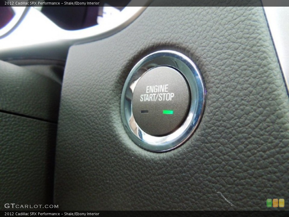 Shale/Ebony Interior Controls for the 2012 Cadillac SRX Performance #70074224