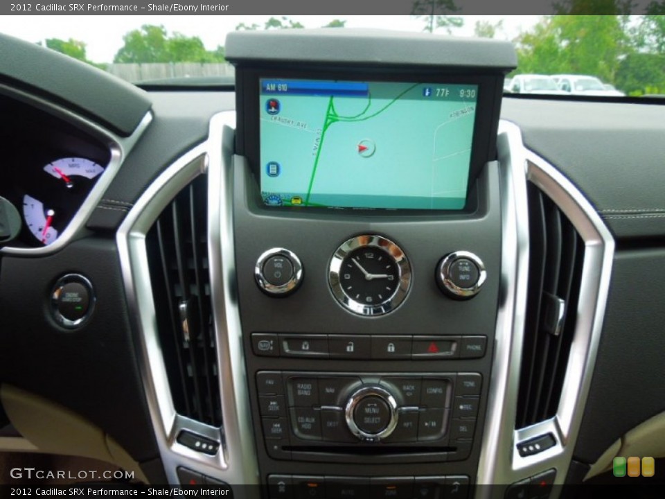 Shale/Ebony Interior Navigation for the 2012 Cadillac SRX Performance #70074236