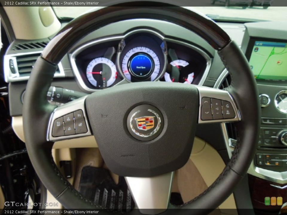 Shale/Ebony Interior Steering Wheel for the 2012 Cadillac SRX Performance #70074242