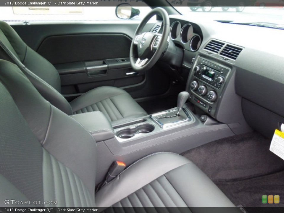 Dark Slate Gray Interior Photo for the 2013 Dodge Challenger R/T #70075737