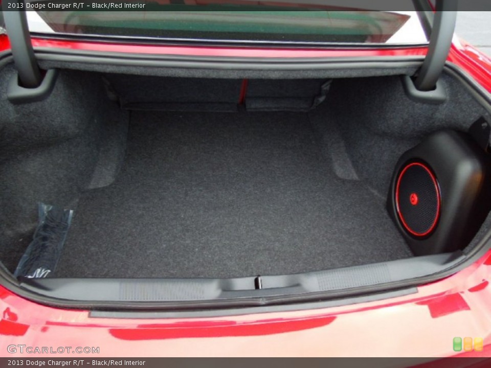 Black/Red Interior Trunk for the 2013 Dodge Charger R/T #70076069