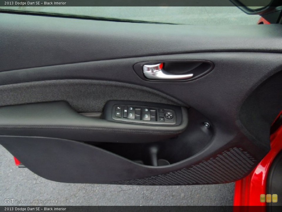Black Interior Door Panel for the 2013 Dodge Dart SE #70076168