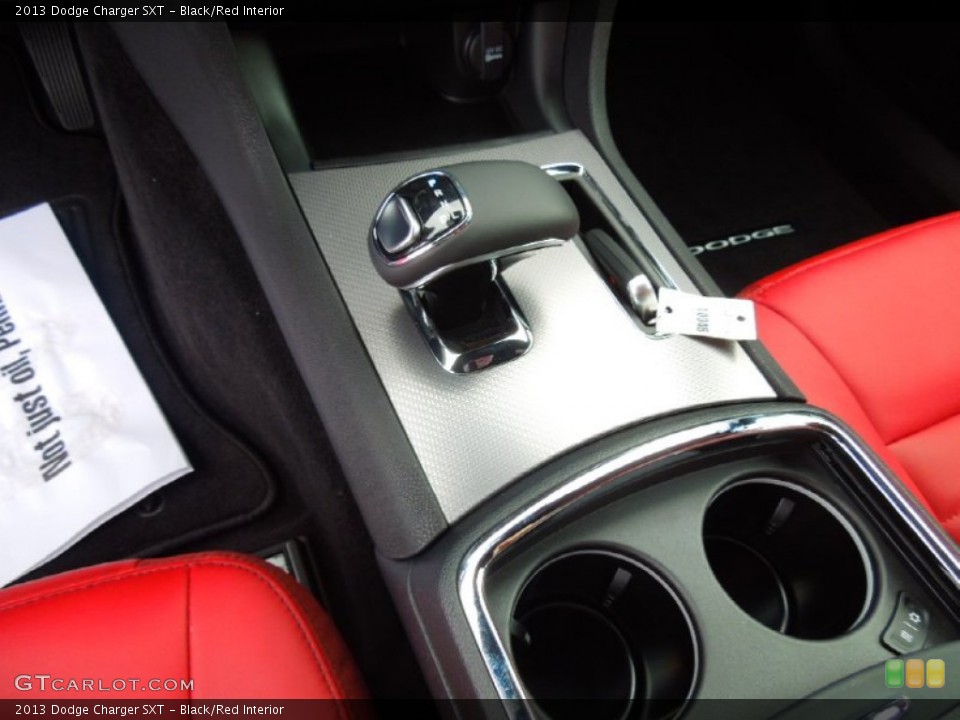 Black/Red Interior Transmission for the 2013 Dodge Charger SXT #70076498