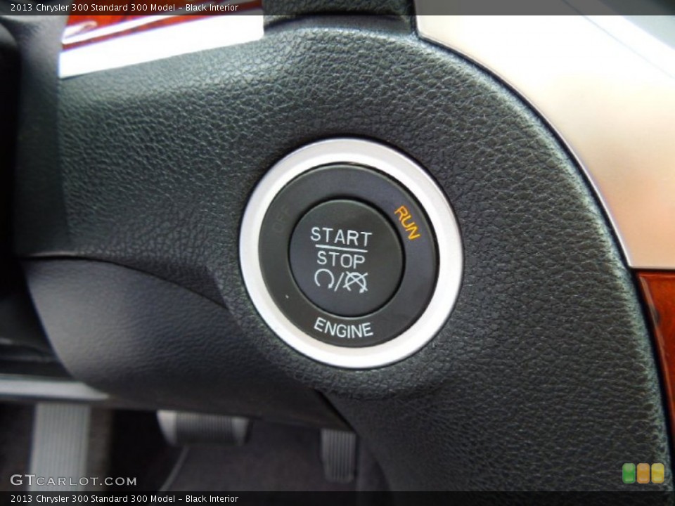 Black Interior Controls for the 2013 Chrysler 300  #70077013