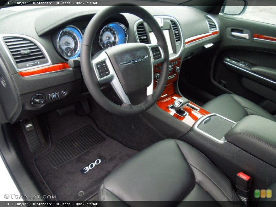 Black Interior Prime Interior for the 2013 Chrysler 300  #70077104