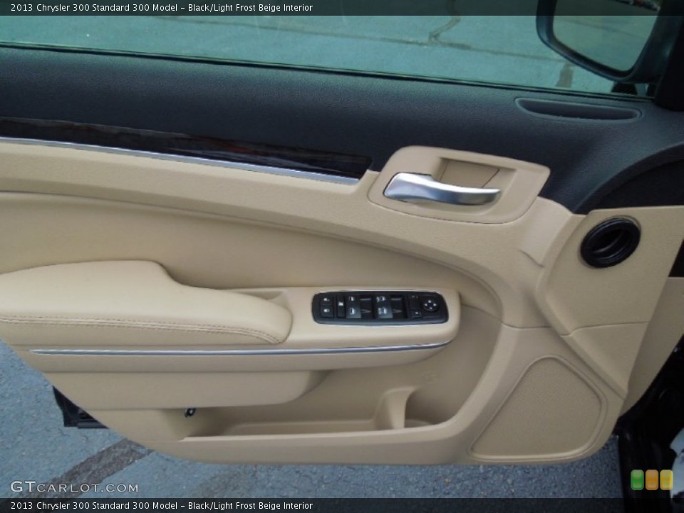 Black/Light Frost Beige Interior Door Panel for the 2013 Chrysler 300  #70077167