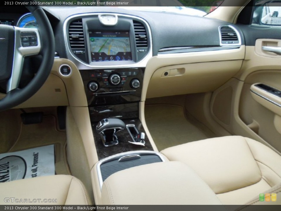Black/Light Frost Beige Interior Dashboard for the 2013 Chrysler 300  #70077221