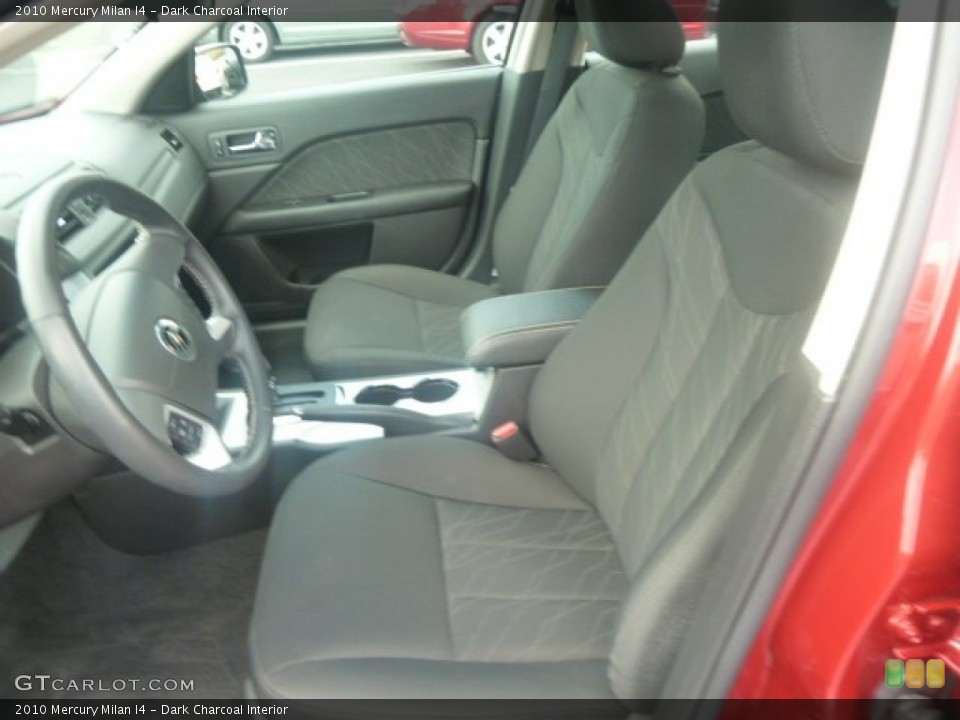 Dark Charcoal Interior Front Seat for the 2010 Mercury Milan I4 #70077320