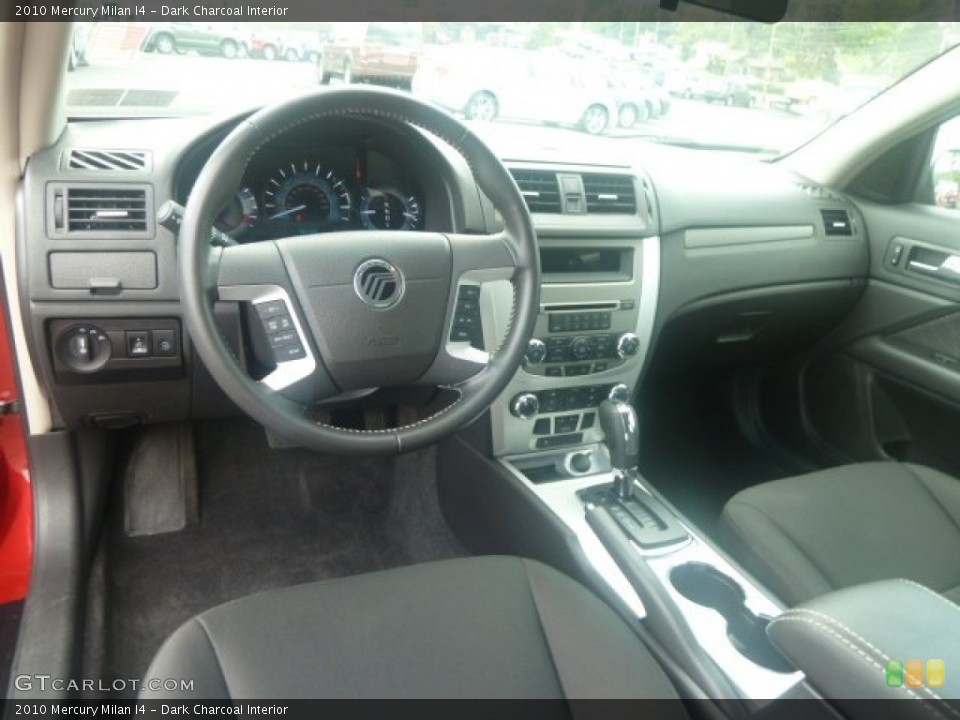 Dark Charcoal Interior Dashboard for the 2010 Mercury Milan I4 #70077332